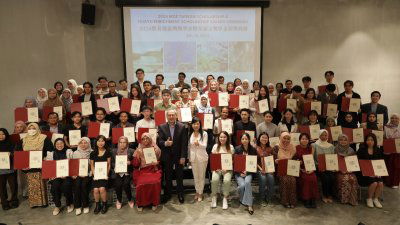 95名大马学生荣获奖学金　赴台修读学位及华语
