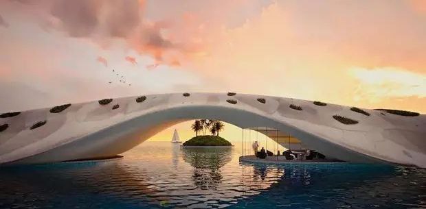 未来将成为迪拜最长的开放式公共海滩