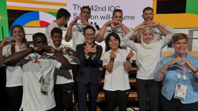 【巴黎奥运会】杨紫琼呼吁全球人民　支持难民奥运代表队