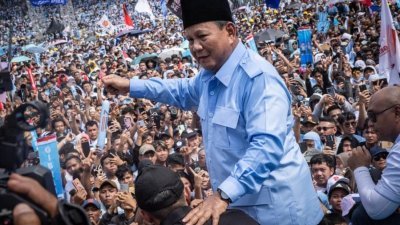 印尼大选非官方计票　普拉博沃胜选